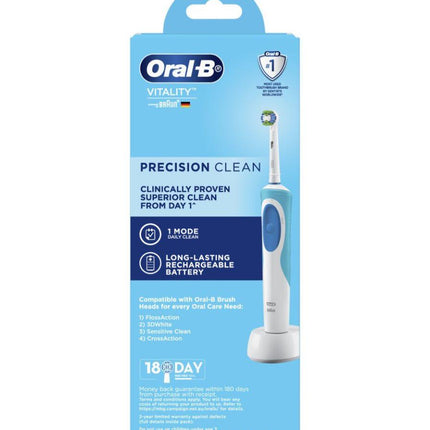 Oral-B Vitality Precision Clean Electric Toothbrush 2 Pack