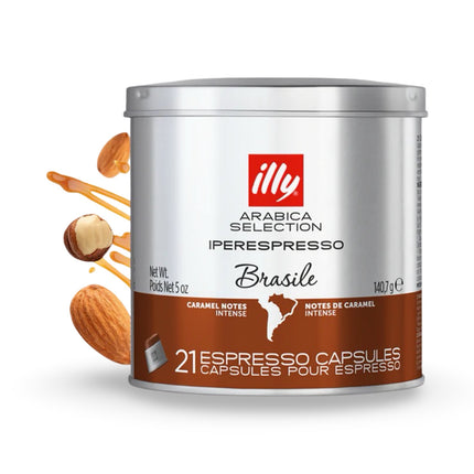 Illy Arabica Selection iPerespresso Capsules Brazil 21 Pack