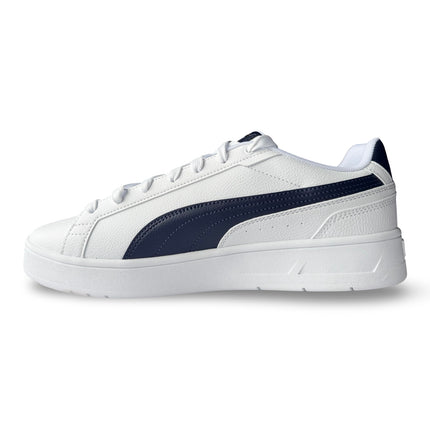 Puma Men’s Court Classico Sneakers – White/Black/Gold