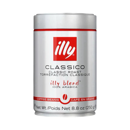 Illy Classico Whole Bean Coffee Medium Roast 250g