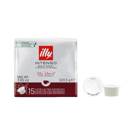 Illy Intenso MPS Coffee Capsules 15 Pack