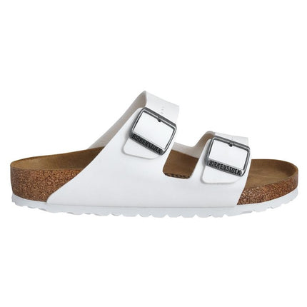 Birkenstock Arizona Birko-Flor Unisex Sandals White Regular Fit EU 43–45