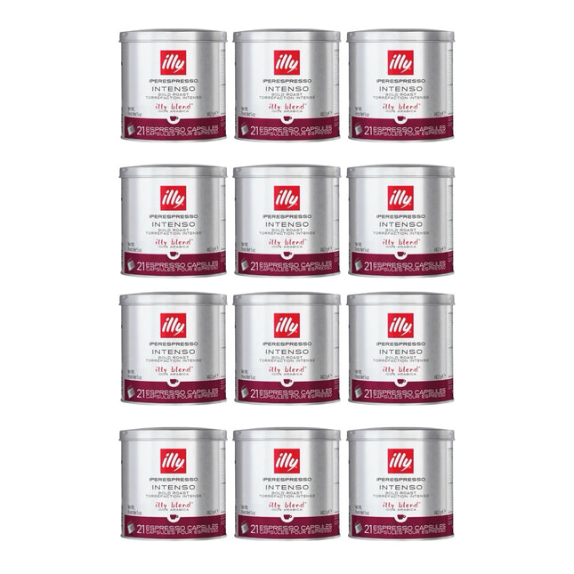 Illy Intenso iPerespresso Capsules Bold Roast 252 Pack (12 x 21)