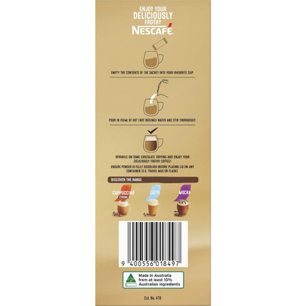 Nescafe Decaf Capuccino Sachets Big Value - 130 Pack