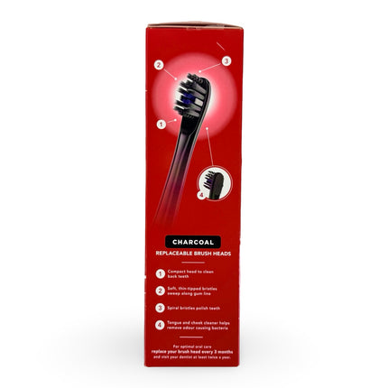 Colgate ProClinical 250R charcoal toothbrush with sonic cleaning and charcoal bristles