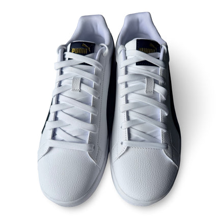 Puma Men’s Court Classico Sneakers – White/Black/Gold