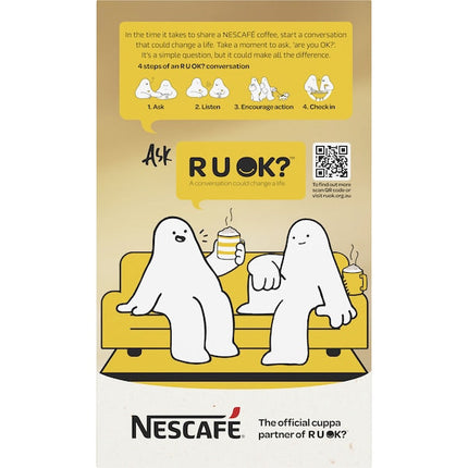 Nescafe Cappuccino Coffee Sachets - 100 Pack