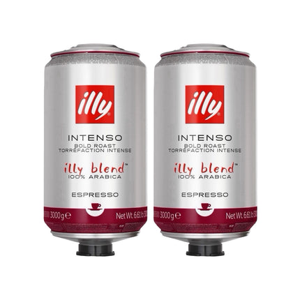 Illy Intenso Whole Bean Coffee Bold Roast 6kg (2 x 3kg)