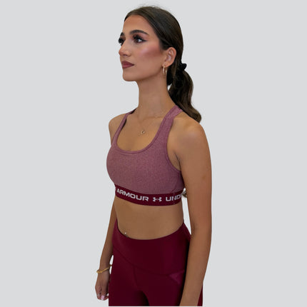Under Armour women’s sports bra with removable cups and perforations