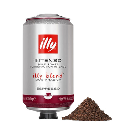 Illy Intenso Whole Bean Coffee Bold Roast 3kg