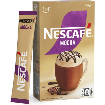 Nescafe Mocha Coffee Sachets - 100 Pack