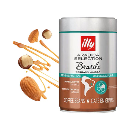 Illy Arabica Selection Brazil Whole Bean Coffee Medium Roast 250g