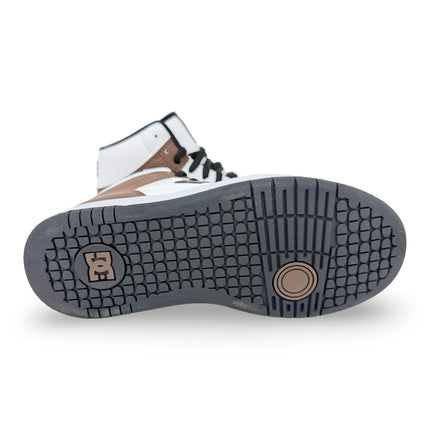 DC Men's Manteca 4 HI SN Shoes - White/Brown