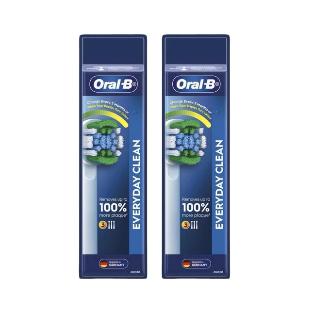 Oral-B Everyday Clean Replacement Brush Heads Refills 6 Pack