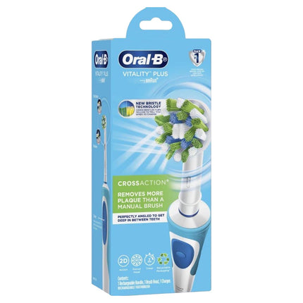 Oral-B Vitality CrossAction, Precision Clean & FlossAction Electric Toothbrush 3 Pack
