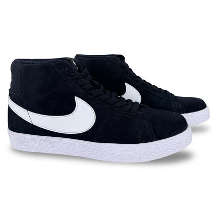 Nike SB Zoom Blazer Mid Men's Shoes – Black/White Skate Sneakers