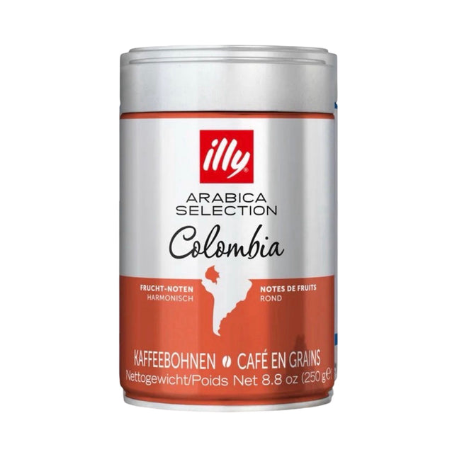 Illy Arabica Selection Colombia Whole Bean Coffee Medium Roast 250g