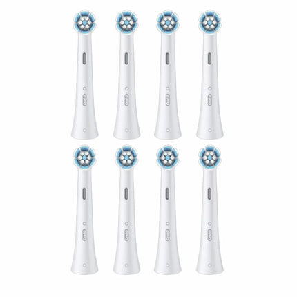 Oral-B iO Gentle Care Replacement Brush Heads White 8 Pack
