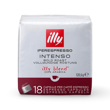 Illy Intenso iPerespresso Capsules Bold Roast 18 Pack