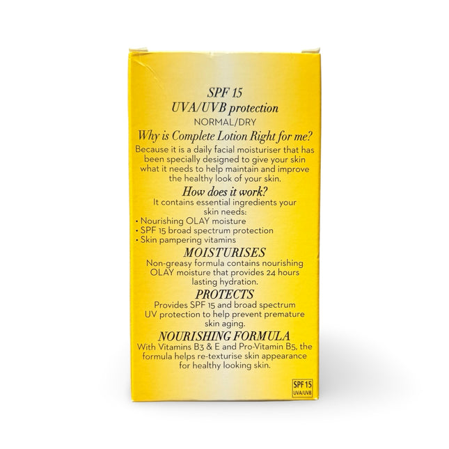 Olay Complete UV Protection Moisture Lotion for Normal/Dry Skin 150mL