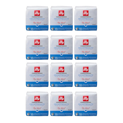 Illy Decaf Classico iPerespresso Capsules Medium Roast 216 Pack (12 x 18)