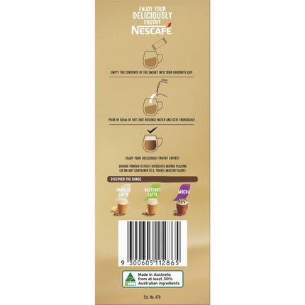 Nescafe Caramel Latte Coffee Sachets - 130 Pack