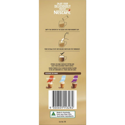 Nescafe Cappuccino Skim Coffee Sachets - 130 Pack