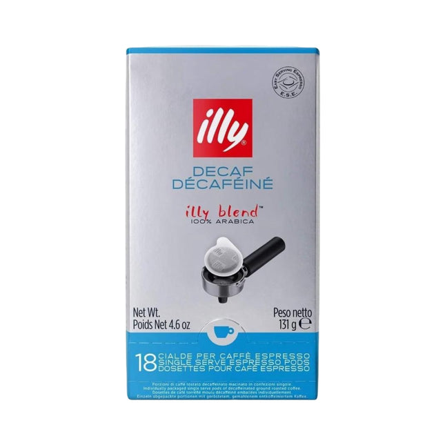 Illy Decaf E.S.E. Coffee Pods Medium Roast – 18 Pack