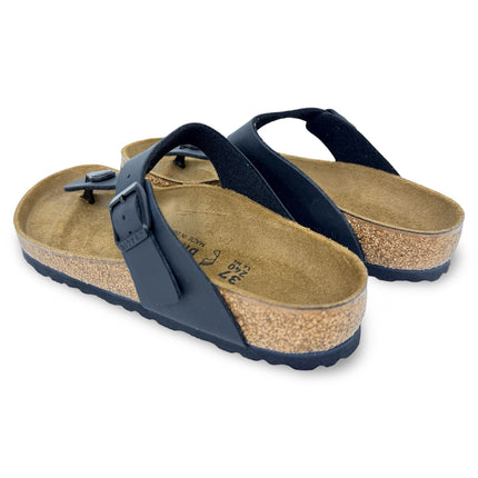 Birkenstock Gizeh Unisex Regular Fit Birko-Flor Sandals – Black