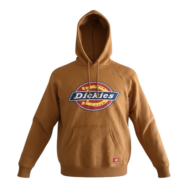 Dickies H.S Classic Hoodie Mens Fleece Pullover - Brown Duck