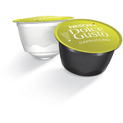 Nescafé Dolce Gusto Cappuccino Coffee Pods – 5 x 16 Pack (80 Pods Total)