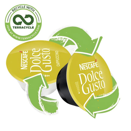 Nescafé Dolce Gusto Cappuccino Coffee Pods – 5 x 16 Pack (80 Pods Total)
