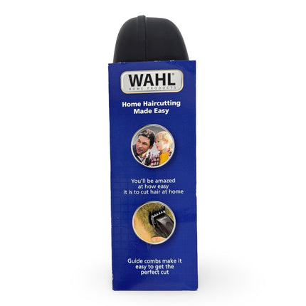 Wahl home hair cutting product packaging on a white background
