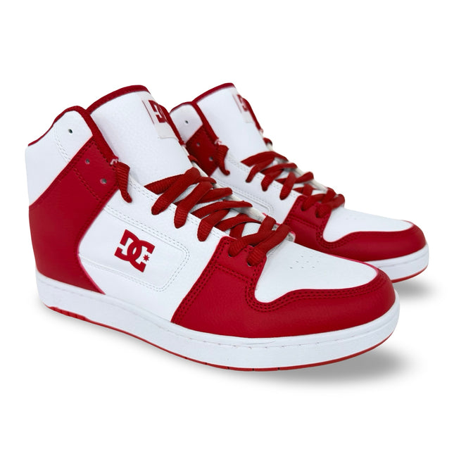 DC Men's Manteca 4 HI SN Shoes - White/Red