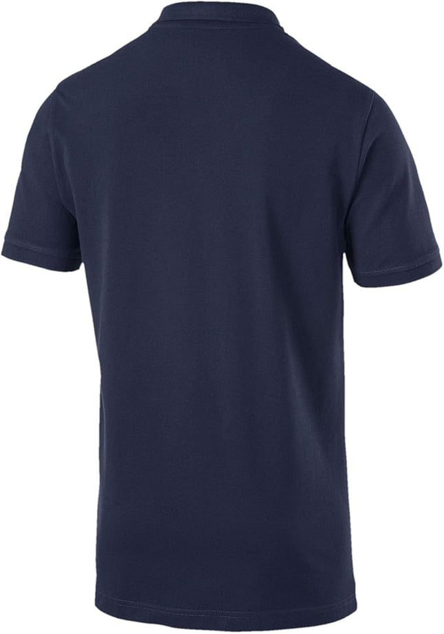 Puma Men's Essential Plque Polo T-Shirt – Peacoat