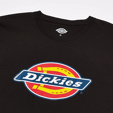 Dickies Men's Short Sleeve Regular Fit Logo Tee T-Shirts - Black