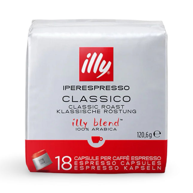 Illy Classico iPerespresso Capsules Medium Roast 18 Pack