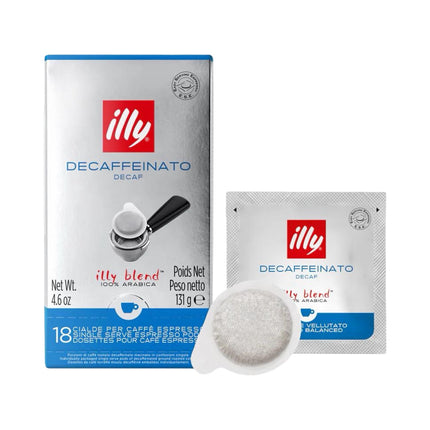 Illy Decaf E.S.E. Coffee Pods Medium Roast – 18 Pack