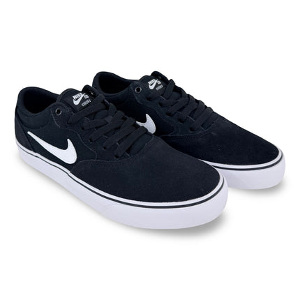Top view of Nike SB Chron 2 unisex skate shoes – Black/White