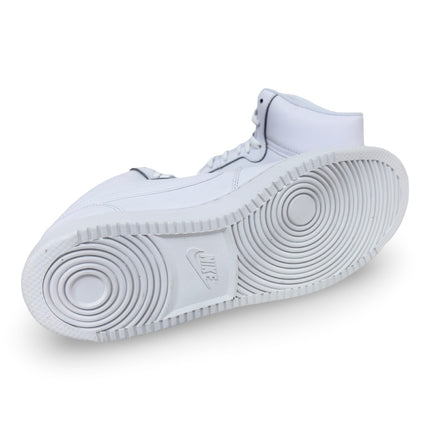 Nike Ebernon Mid men’s lifestyle sneakers with retro court design – White/White