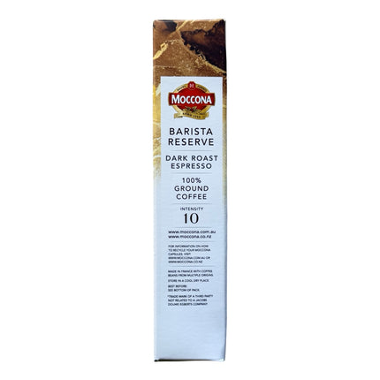 Moccona Barista Reserve Dark Espresso Coffee Capsules Intensity 10 