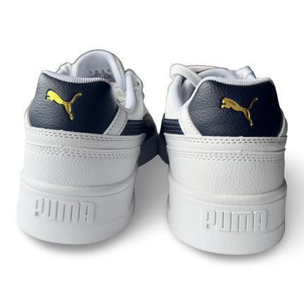 Puma Men’s Court Classico Sneakers – White/Black/Gold