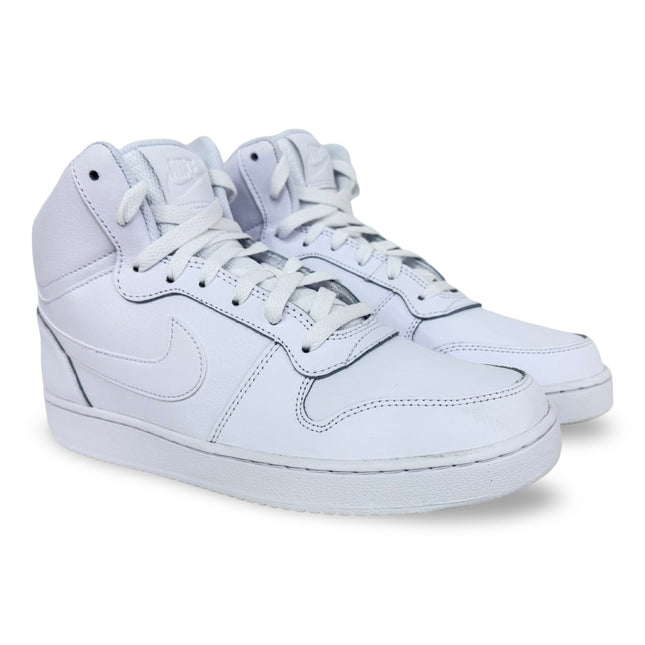 Nike Men’s Ebernon Mid Shoes in White/White