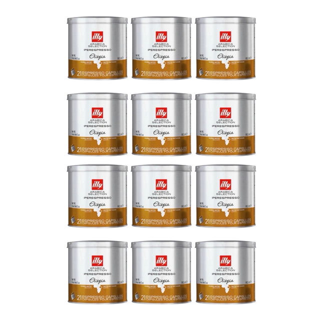 Illy Arabica Selection iPerespresso Capsules Ethiopia 252 Pack (12 x 21)