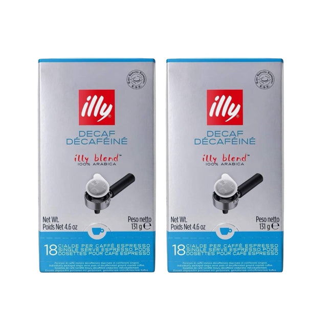 Illy Decaf E.S.E. Coffee Pods Medium Roast – 36 Pack (2 x 18)