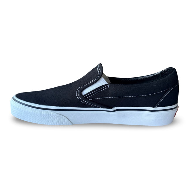 Vans Unisex Classic Slip-On Shoes – Black/White
