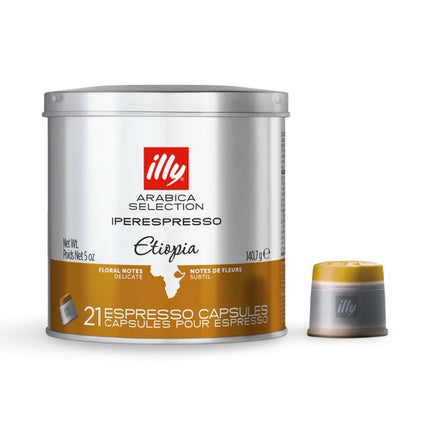 Illy Arabica Selection iPerespresso Capsules Ethiopia 21 Pack
