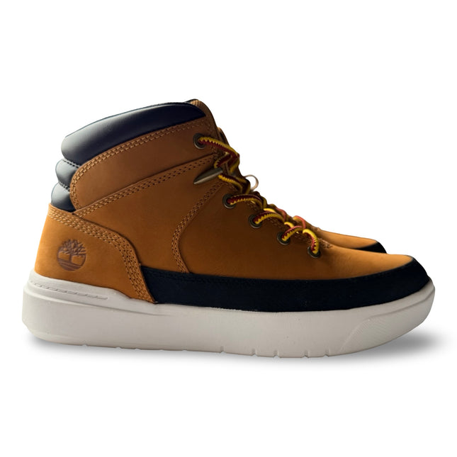 Timberland Mens Senece Bay Mid Hiker Boots - Wheat Nubuck