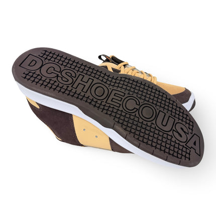 DC Men's Lynx Zero S Shoes - Brown/Brown/Orange