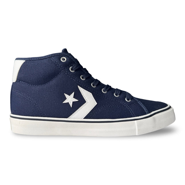 Converse Men's Star Replay Mid Unisex Sneakers – Obsidian/White/Black